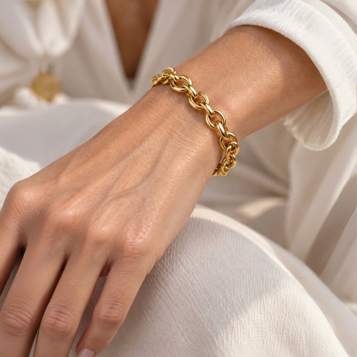 Gliederarmband Classic – Chunky Armband für Damen