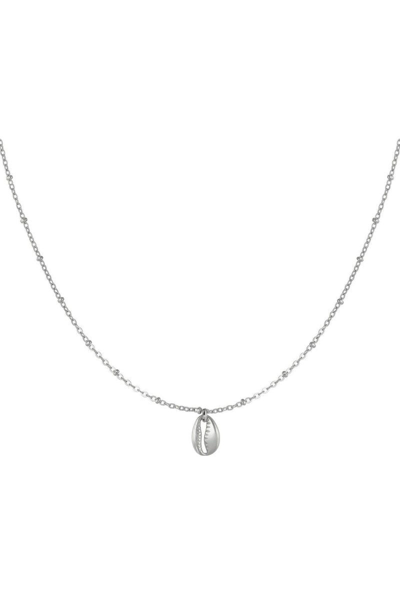 Goldene Edelstahlkette mit Muschelanhänger