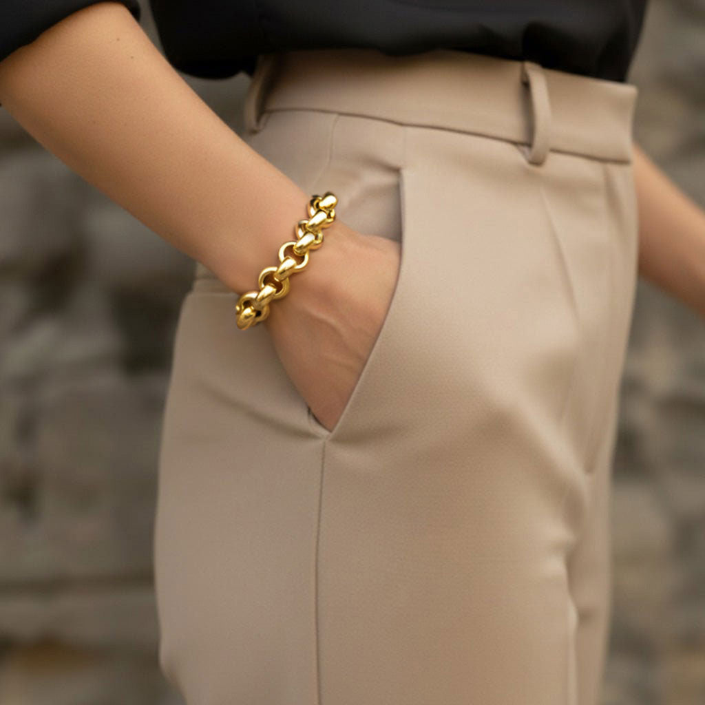 Massives Rolo - Armband A311
