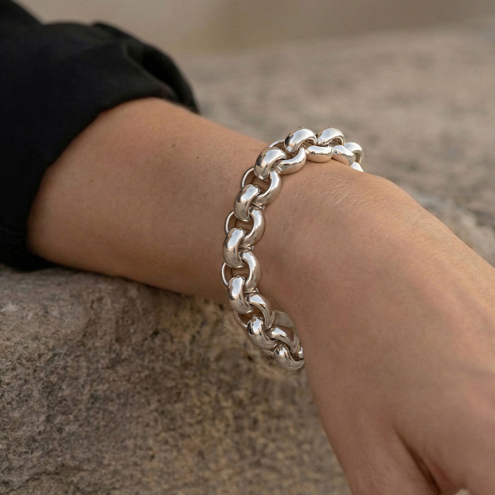 Massives Rolo - Armband A311