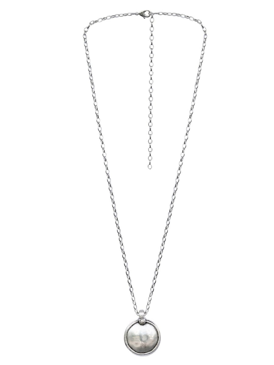Ketten - Boho Halskette mit Münzenanhänger - Ein Schmuckstück mit Charakter - - Beau Soleil Jewelry