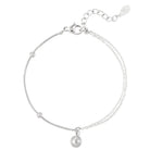 Armbänder - Elegantes Edelstahl - Armband mit Kugelanhänger – Verfügbar in Gold & Silber - Silber - ay - 109 - silber - Beau Soleil Jewelry