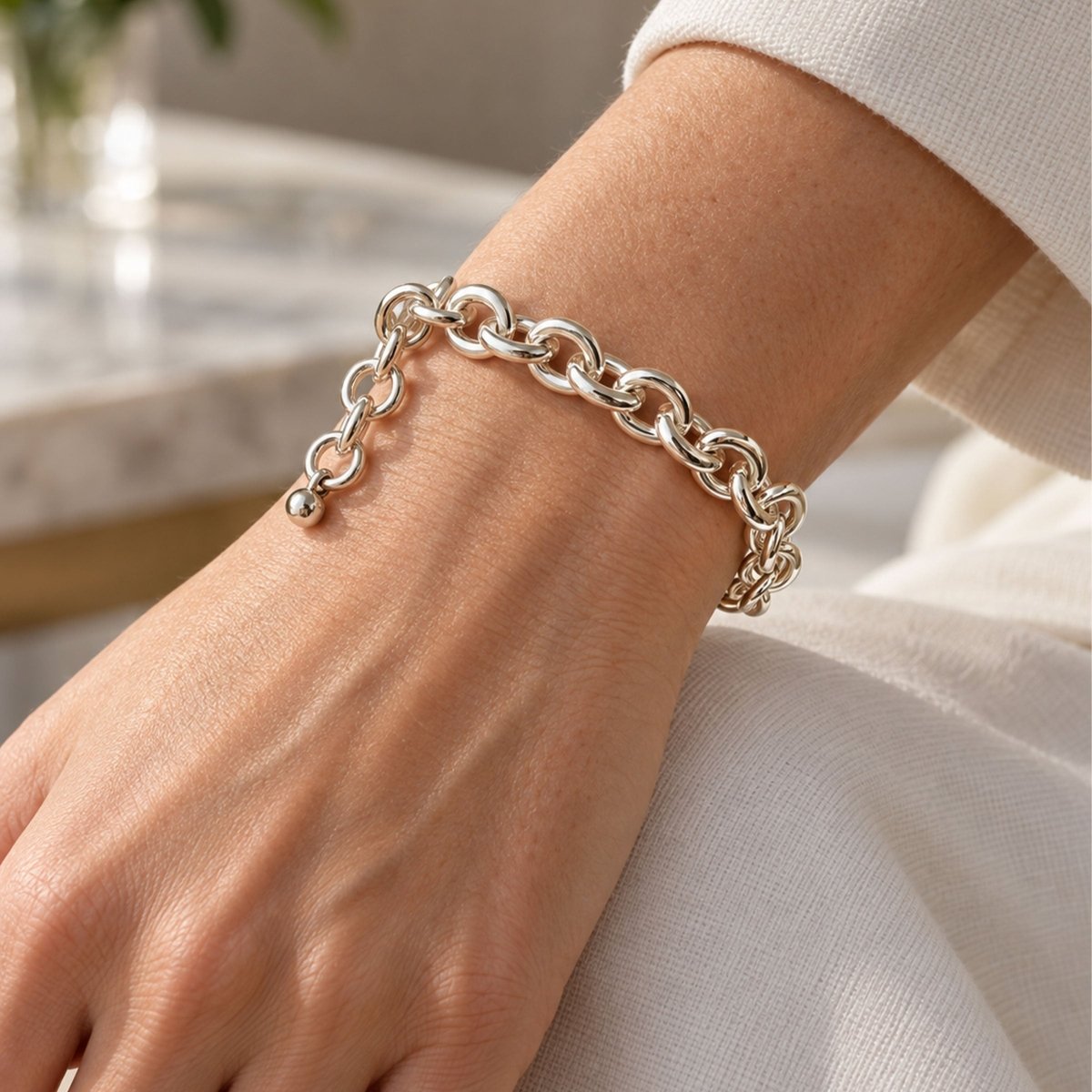 Gliederarmband Classic – Chunky Armband für Damen