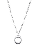 Ketten - Halskette mit Ring-Anhänger - Gold - K305-gold - Beau Soleil Jewelry