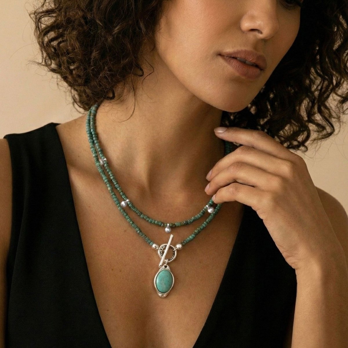 Kette Collier & Choker Kette Set Azul