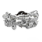 Damen Lederarmband Münzen A937