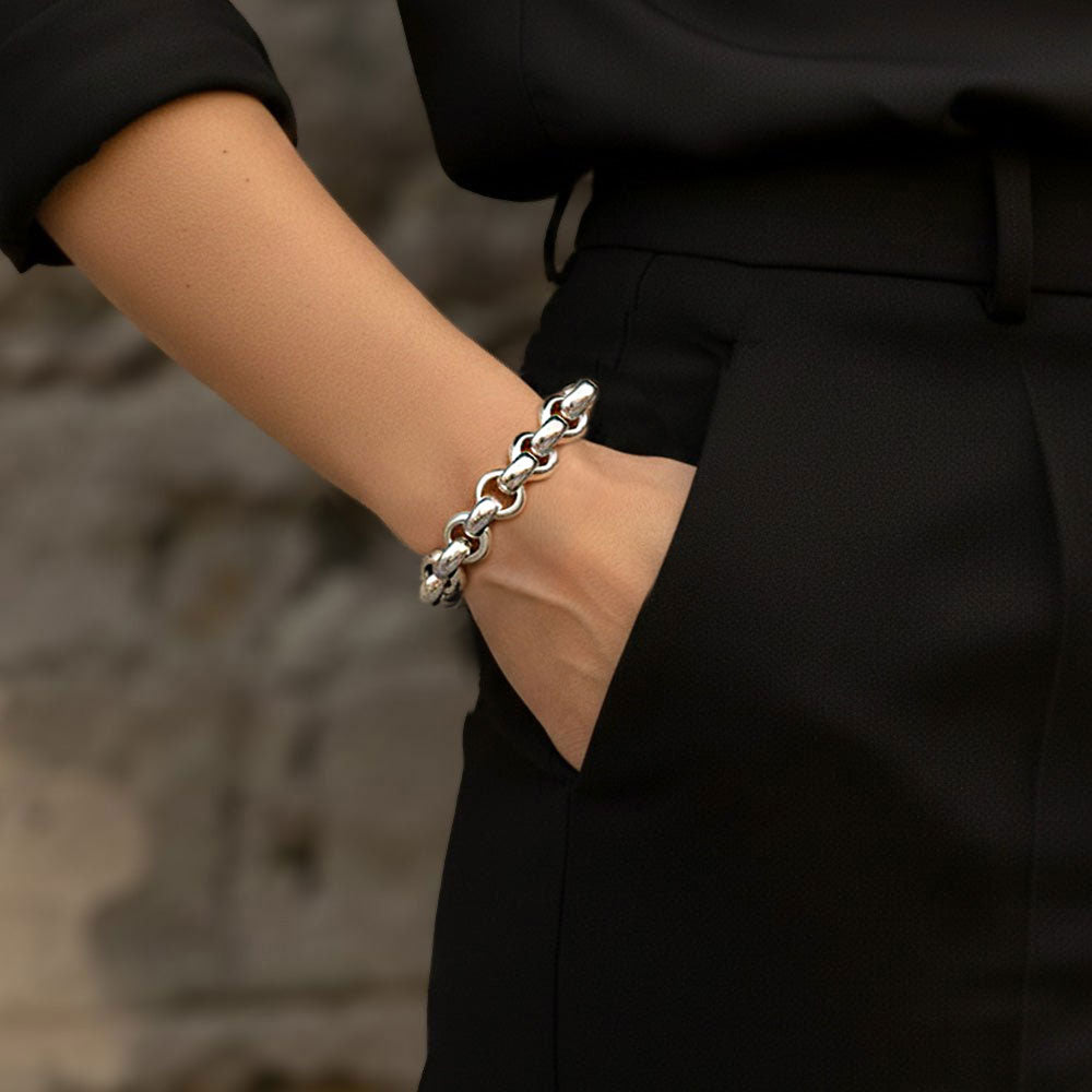 Massives Rolo - Armband A311