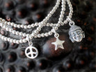 925 Silber Schmuck - 925 Silber Armband mit Stern - 17 - 898Astern-17 - Beau Soleil Jewelry