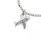 925 Silber Schmuck - 925 Silber Armband Flugzeug - 17 - A1990-plane-17 - Beau Soleil Jewelry