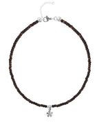 925 Silber Kette Blume