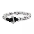 Armbänder - Fernando Unisex Armband Leder und Silber - Braun - A944-18-Braun - Beau Soleil Jewelry
