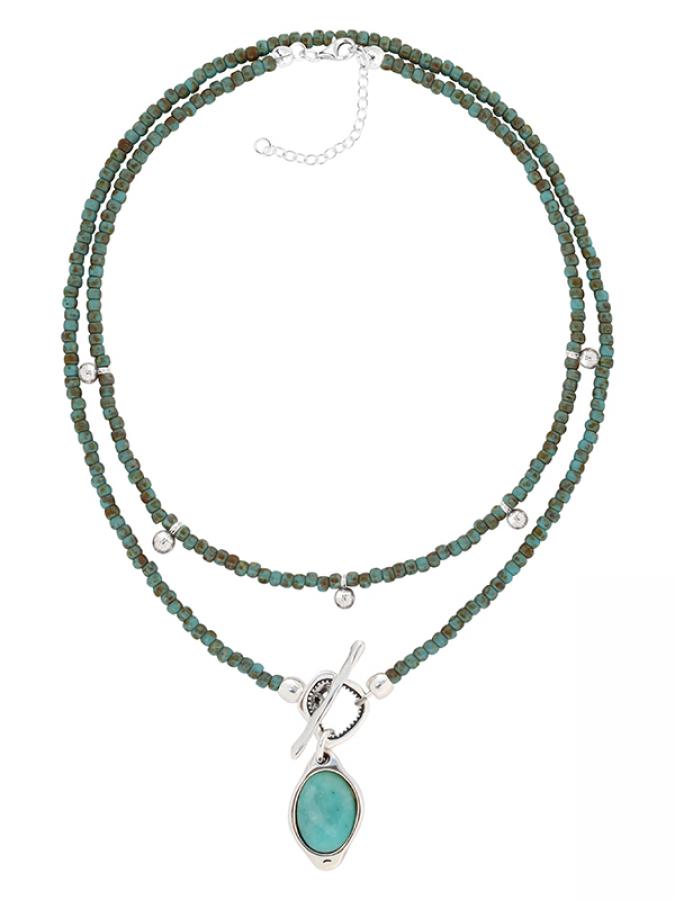 Kette Collier & Choker Kette Set Azul