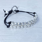 Armbänder - Armband 925 Silber A903 - Schwarz - A903-17-Schwarz - Beau Soleil Jewelry