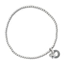 925 Silber Armband Herz & Münze