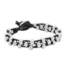 Armbänder - Geflochtenes Lederarmband A914 - Braun - A914-18-Braun - Beau Soleil Jewelry