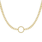 Ketten - Halskette Circle - Gold - Beau Soleil Jewelry