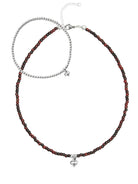 925 Silber Halskette Set Collier & Armband mit Herz