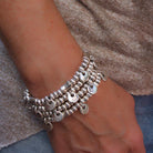 Armbänder - Damen Lederarmband Münzen A937 - Braun - A937-18-Braun - Beau Soleil Jewelry