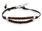 Armbänder - Armband Lilly A904 in Gold oder Silber - 18-Braun - A904-18-braun--silber - Beau Soleil Jewelry
