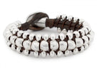 Armbänder - Lederarmband Caterpillar A997 - Braun - A997-18-Braun - Beau Soleil Jewelry