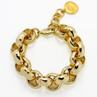 Massives Rolo Gliederarmband – Statement Schmuck für Damen & Herren
