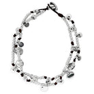Armbänder - Wickelarmband mit Coins A902 - Braun - 902A-19-Braun - Beau Soleil Jewelry